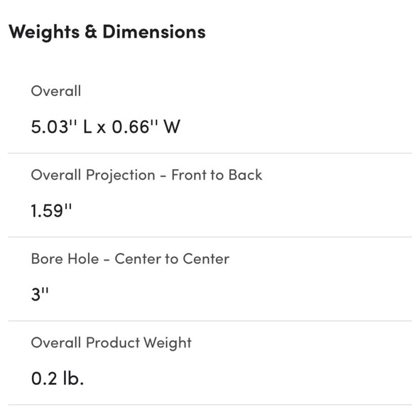 3” Lucite and Brass Cabinet Pulls - Picture 5 of 12